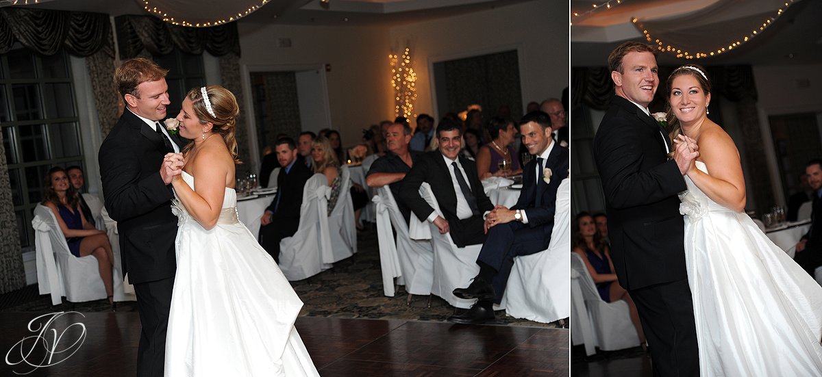 Mohawk River Country Club & Chateau, Saratoga Wedding Photographer, reception photography, first dance photo