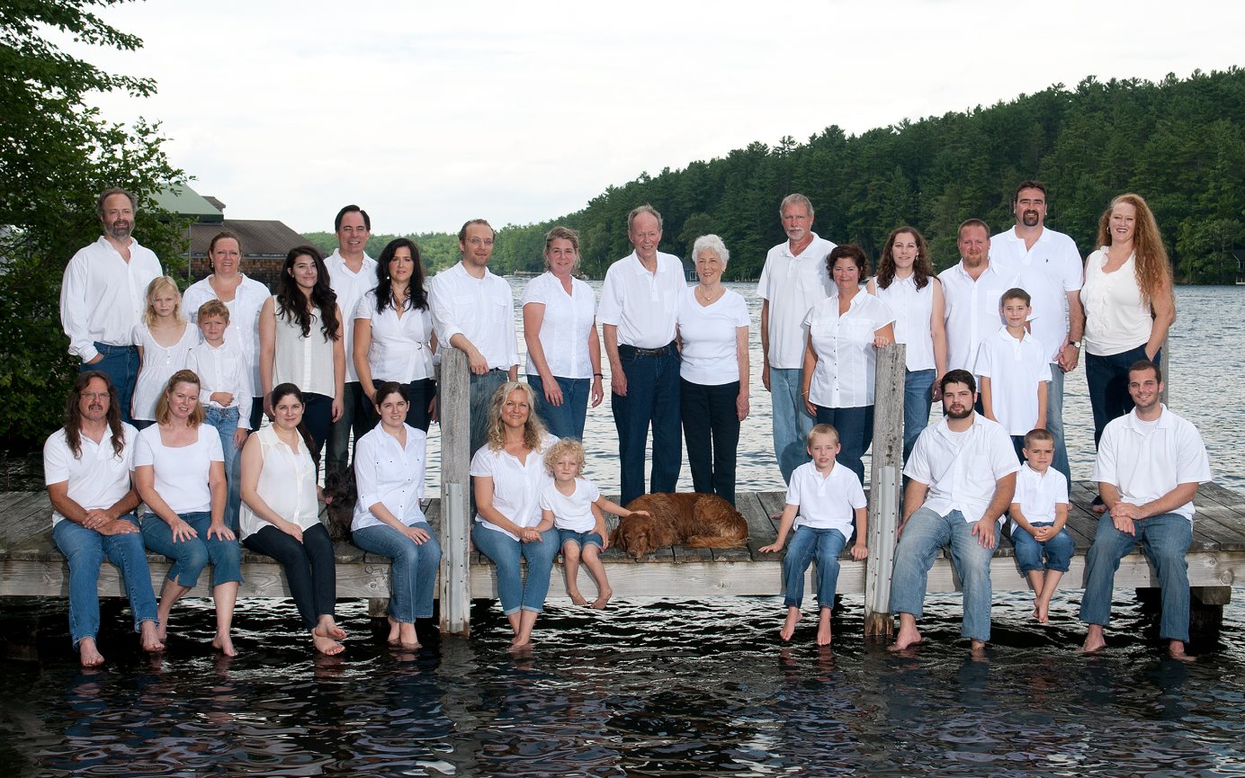 Lake Winnipasaukee Family photo