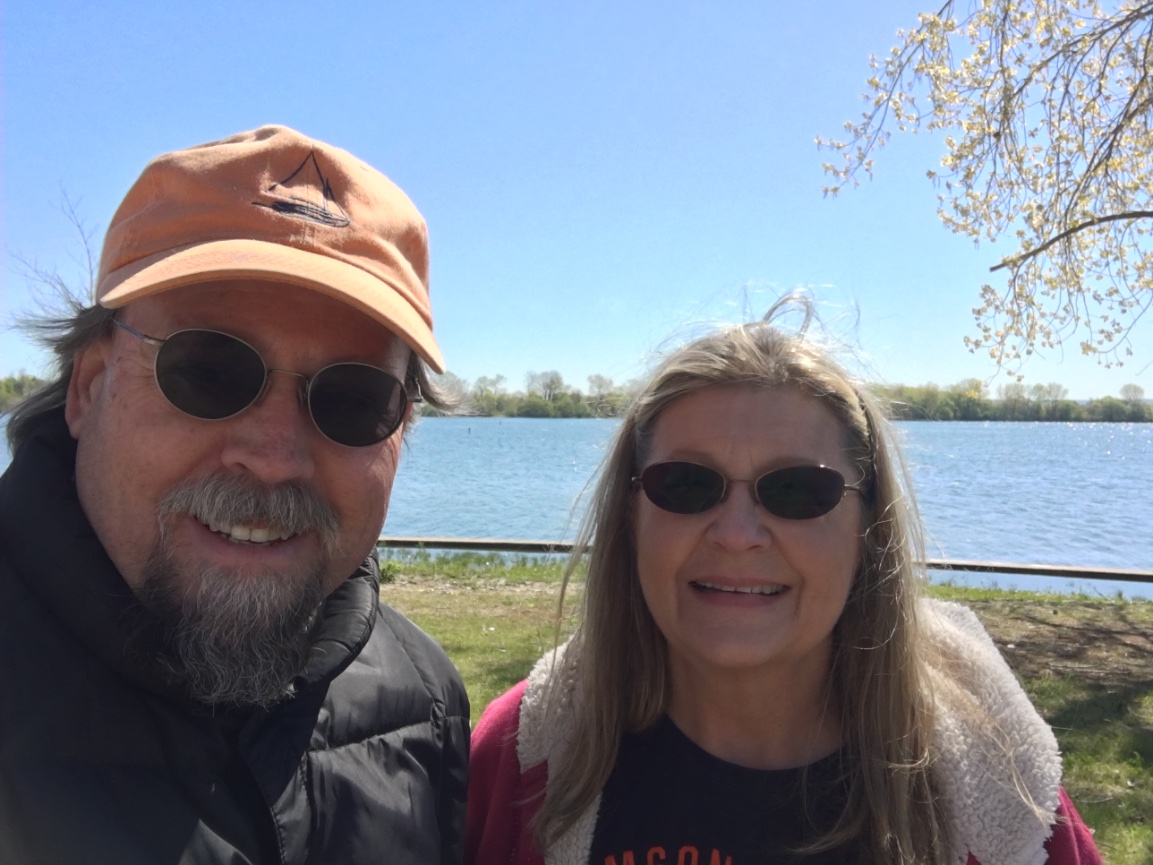 Joni and David at Presque Isle.