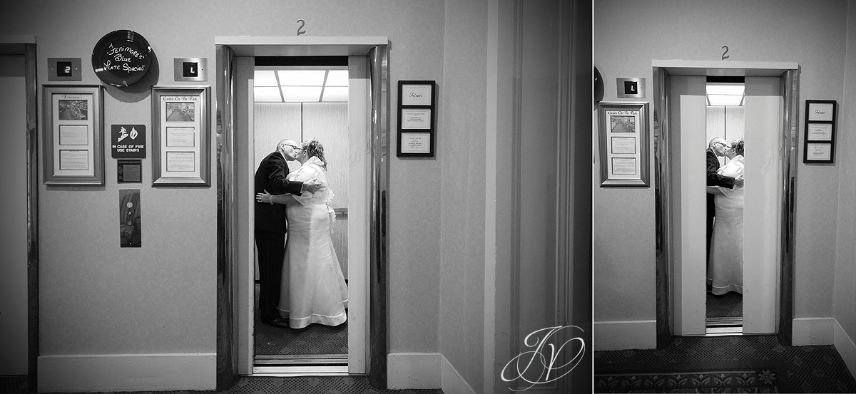 Wedding at The Queensbury Hotel, bride and groom night photo, Lake George Wedding Photographer