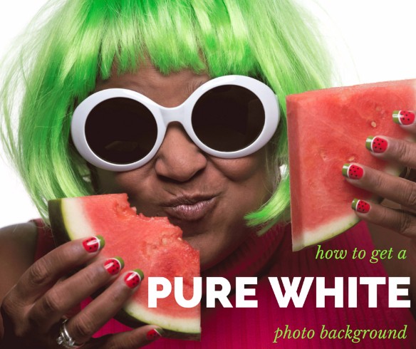 Pure White Photo Background