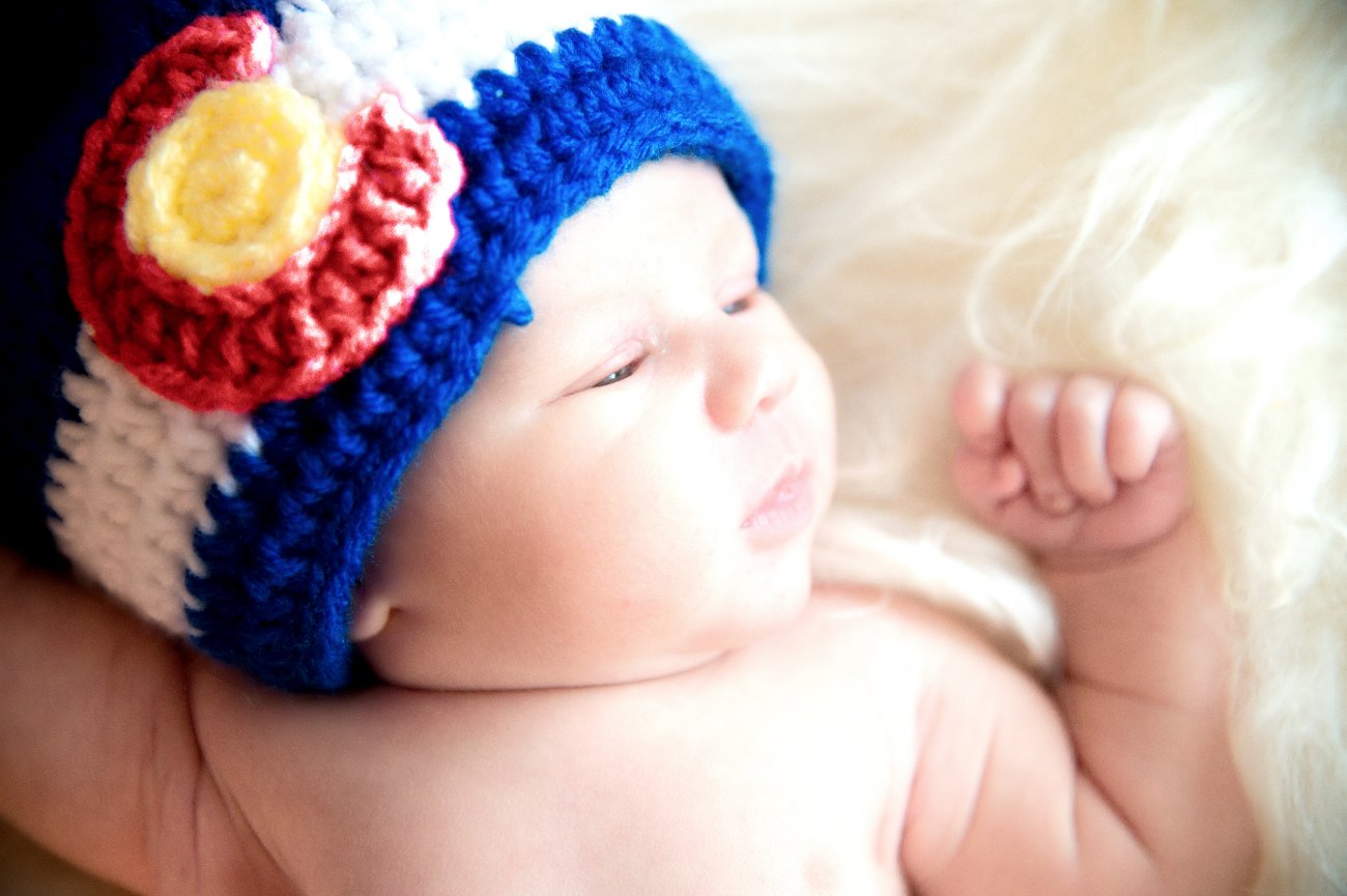 Newborn Portraits with Baby Eli