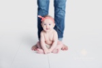 Emriya is so pretty in pink - Visalia Baby Photography