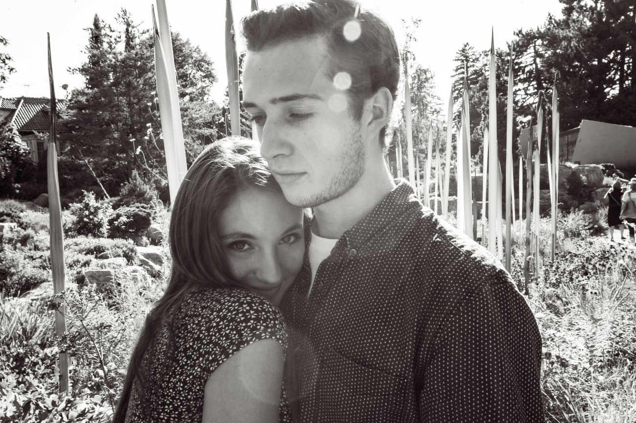 Senior Portraits with Zoe at the Denver Botanic Gardens