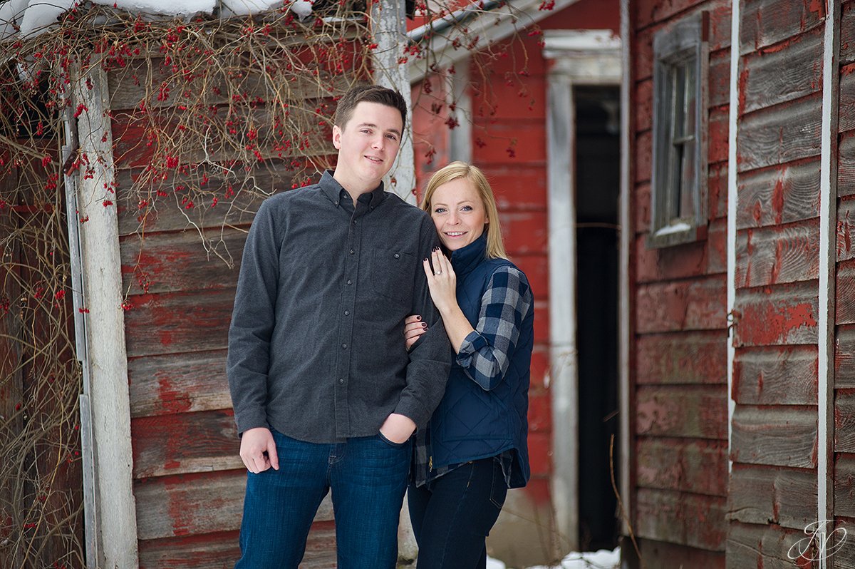 winter engagement photos jessica painter photography