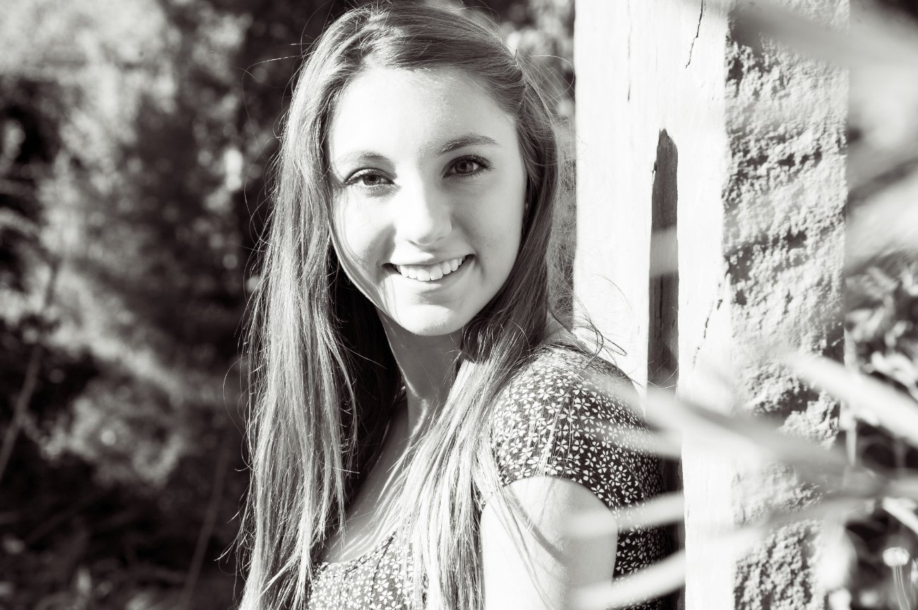 Senior Portraits with Zoe at the Denver Botanic Gardens