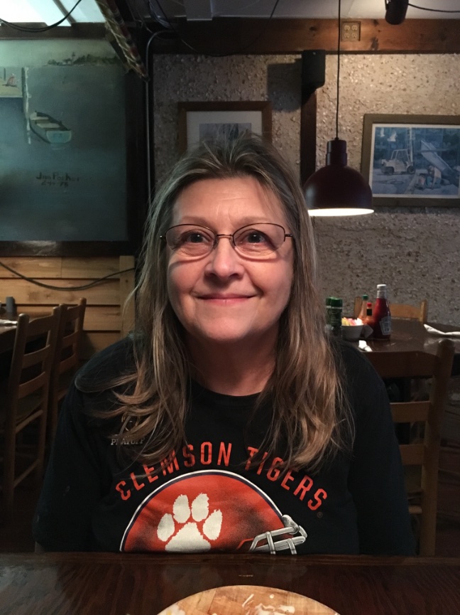 Joni at the Crab Trap