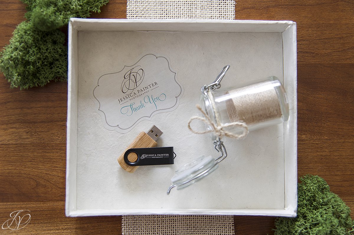 personalized usb drive, custom usb drive in mason jar, custom wedding packaging, personalized wedding photography packaging, unique wedding photography packaging