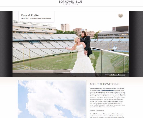 charlotte nc featured published wedding photographer raleigh durham borrowed & blue blog photo