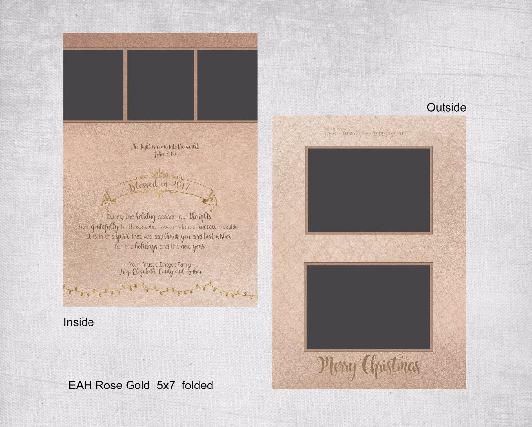 EAH Rose Gold Folded