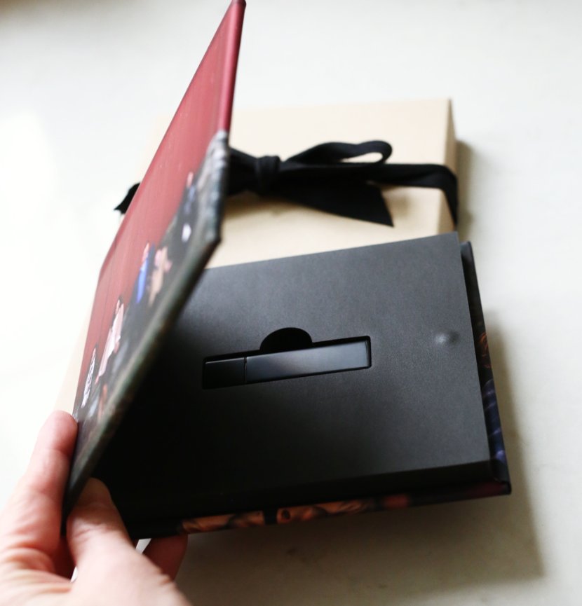 USB STICK WITH CUSTOM PHOTO BOX