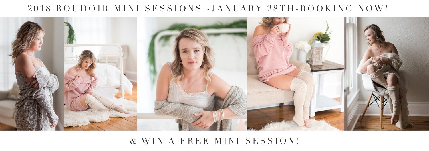 Winter Boudoir Mini Session