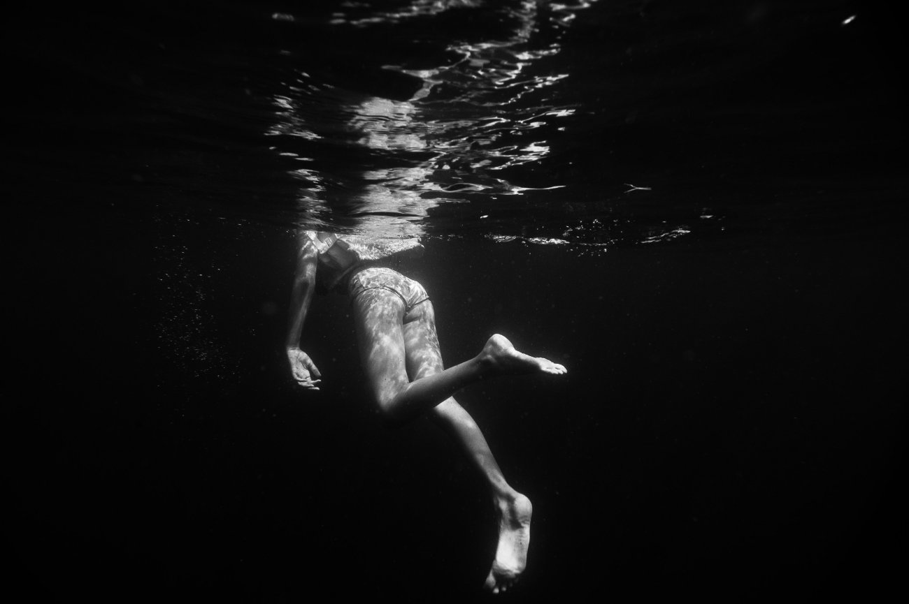 Young and In Love: Underwater Portraits in Crystal Lake Maine