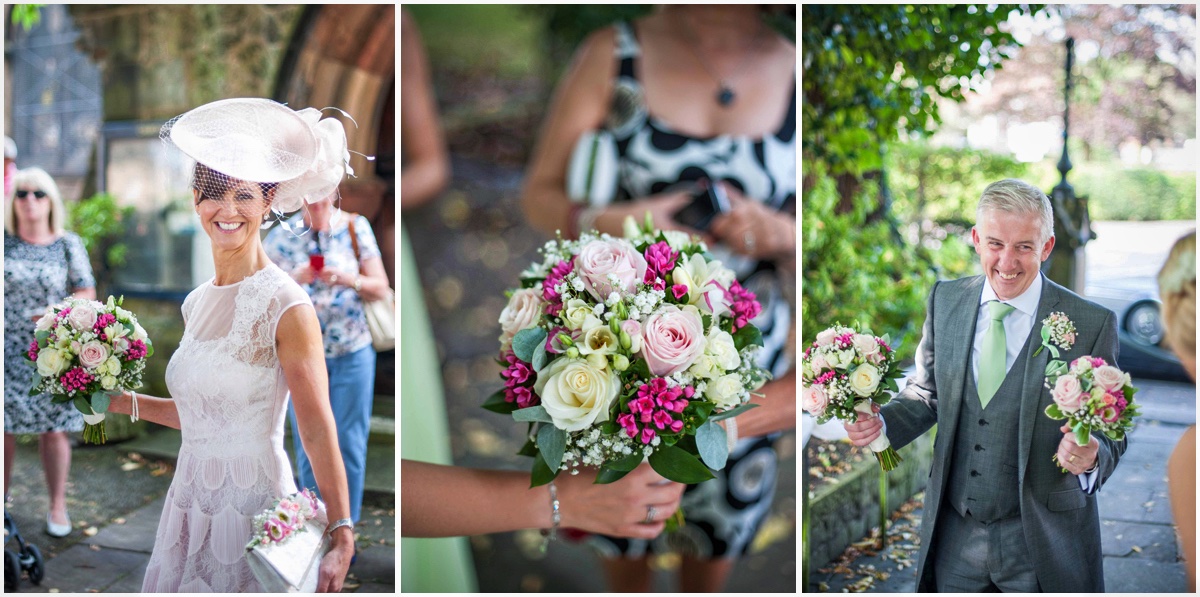 Ormskirk wedding flower details