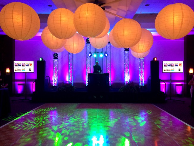 Metropolitan DJ Lighting Huntsville Westin Wedding Party