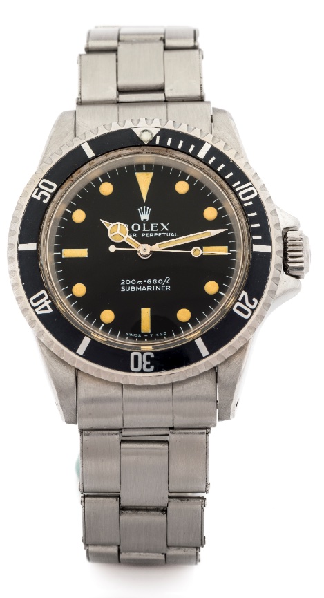 Rolex Submariner 5513 Meters First 1967 Roy Sacha