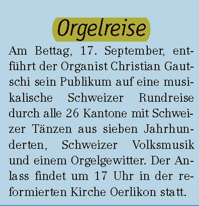 Zürich-Nord 31.08.2017