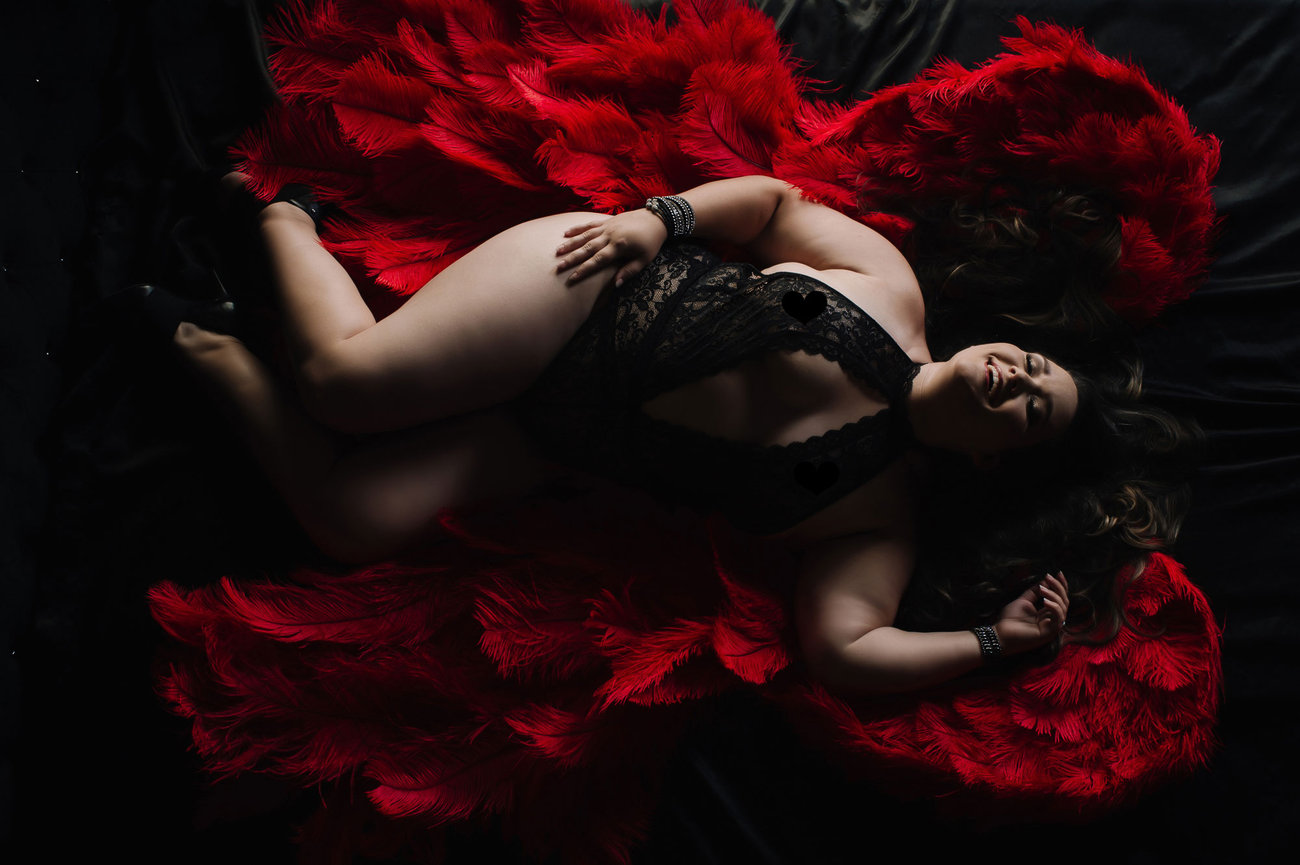 Mr. & Mrs. L's Couples Boudoir Session