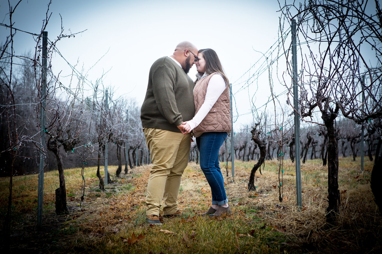 Summertime Garden Engagement Session