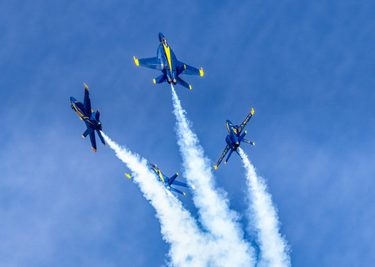 Blue Angels visit Grand Junction Co