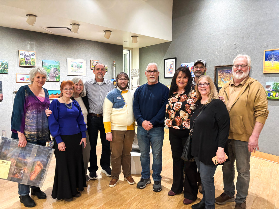 Huntington Musuem Of Art TSAA Biennial  Show Opening