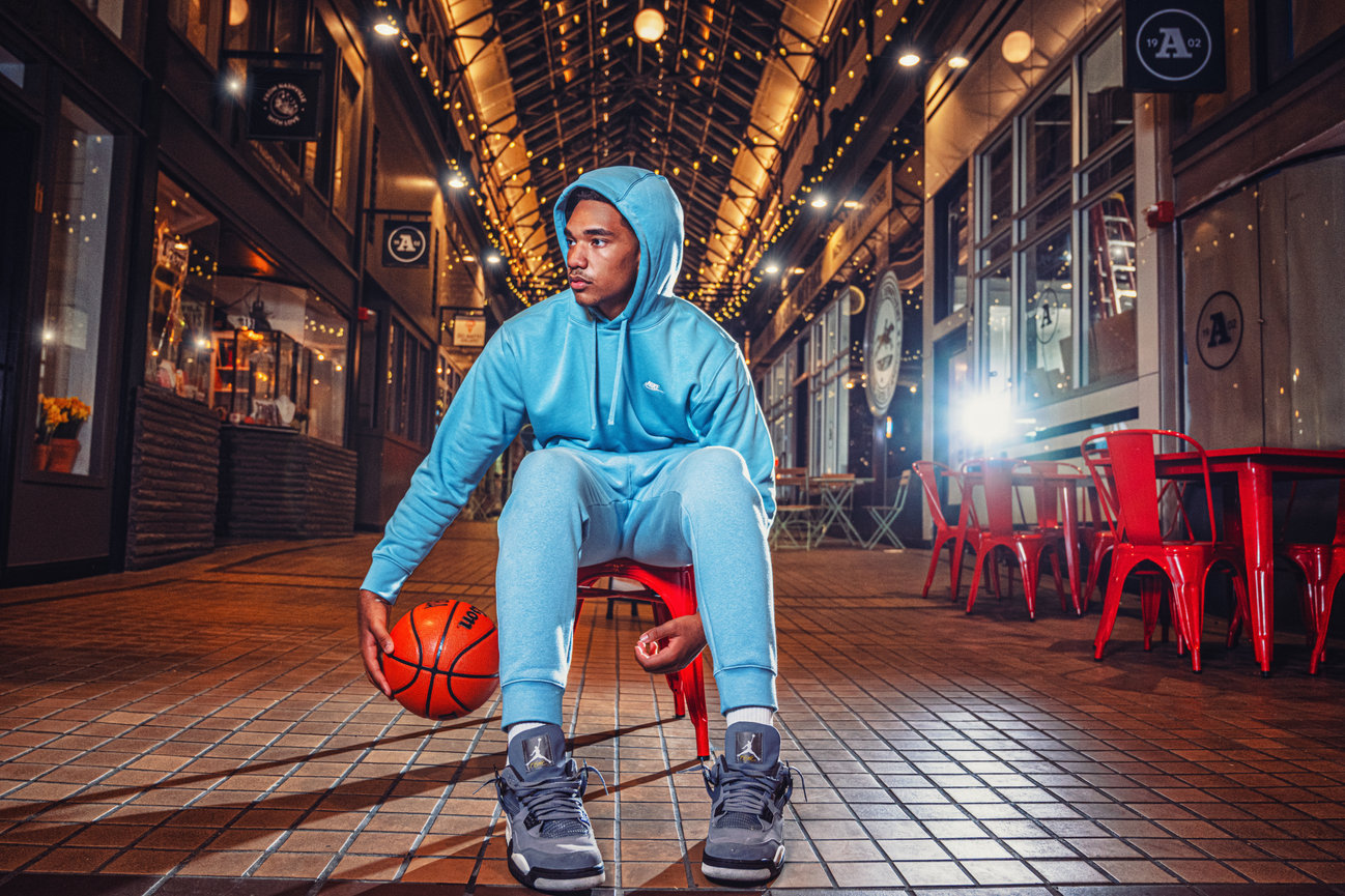 The Iconic Athlete Senior Picture Session- Downtown Nashville