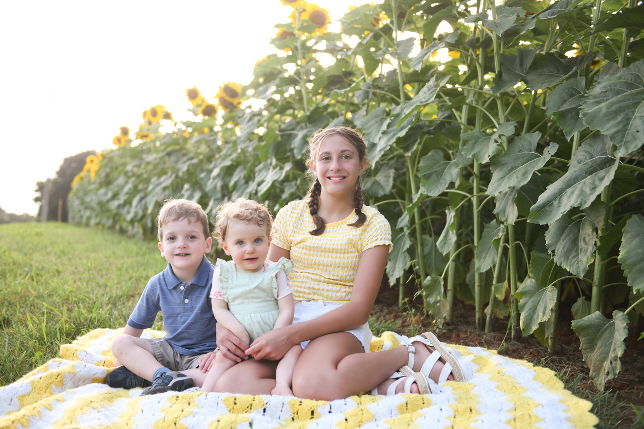 A Sweet One-Year Milestone Session in the Greenhouse