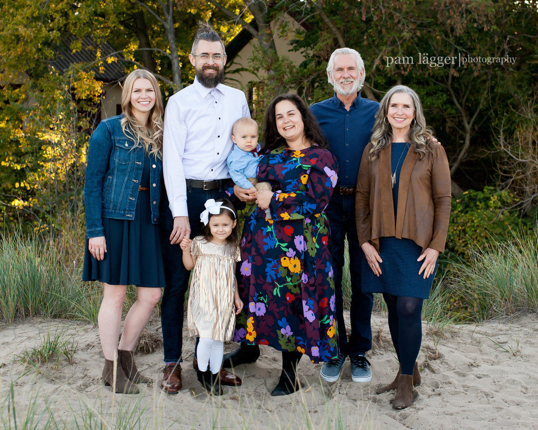 fall beach session [evanston family photographer]