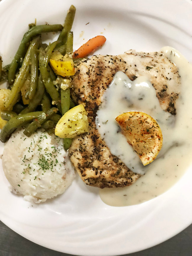 Lemon Parmesan Chicken