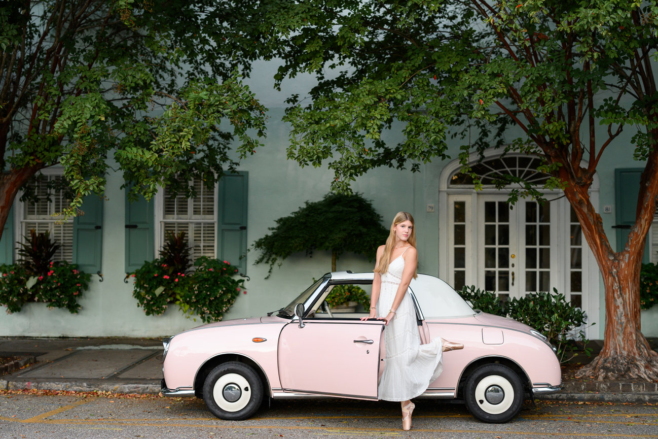 A Charleston Senior Session with The Pink Figgy and Lillie