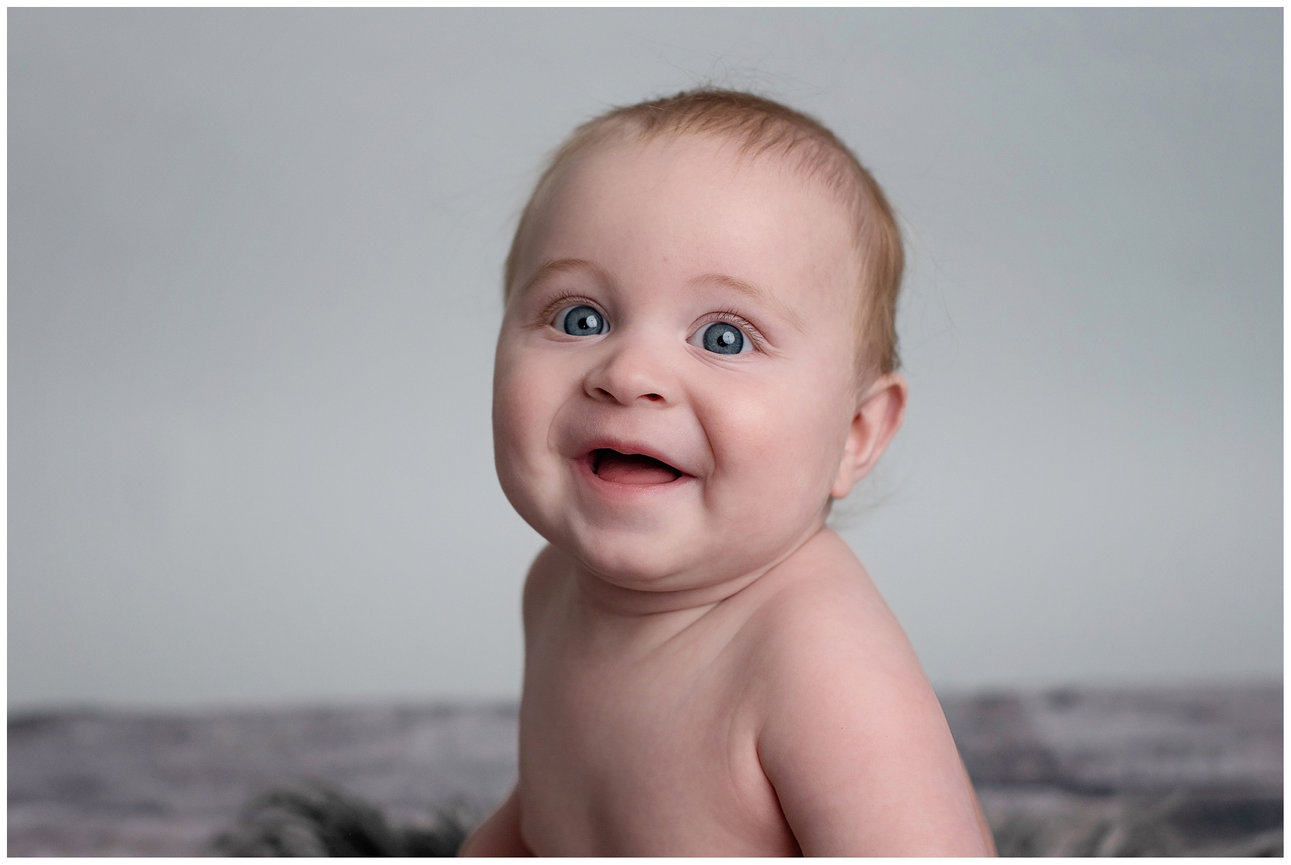 Celebrating Six Months -Flower Mound Baby Photographer