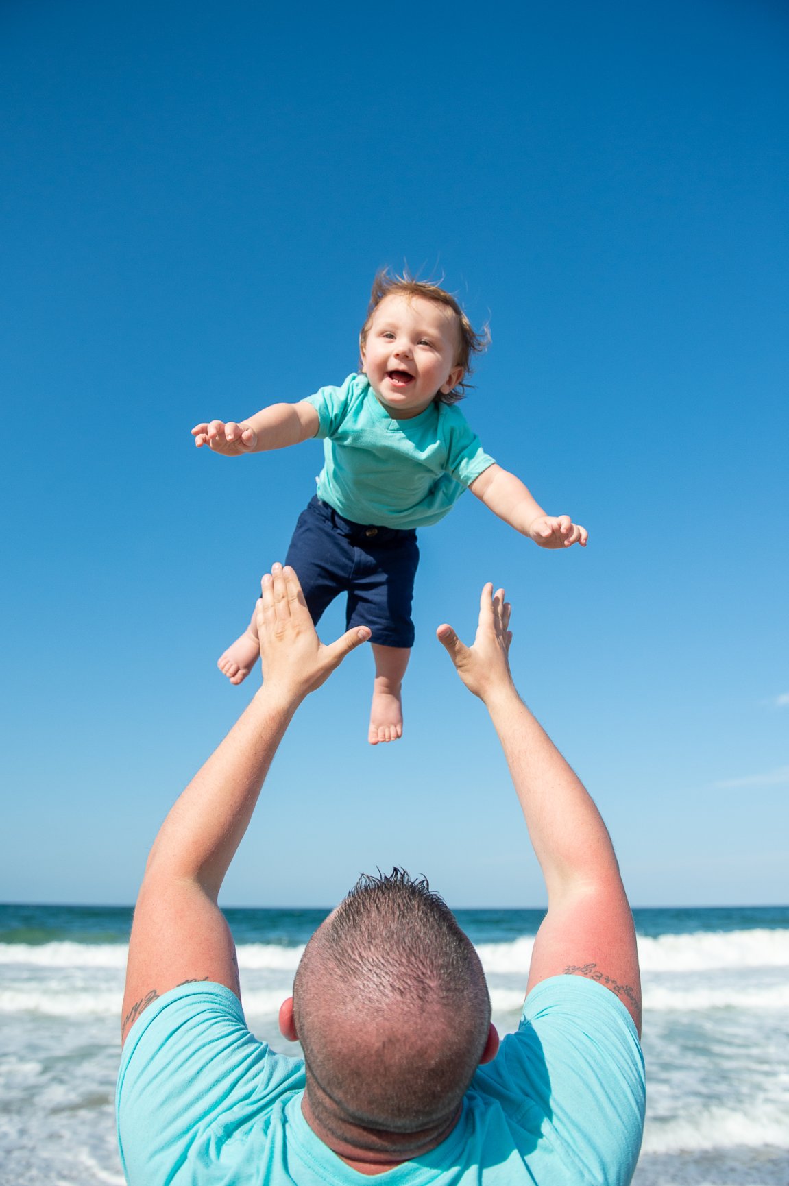 baby-s-first-beach-trip-with-the-franklin-family-outer-banks-family