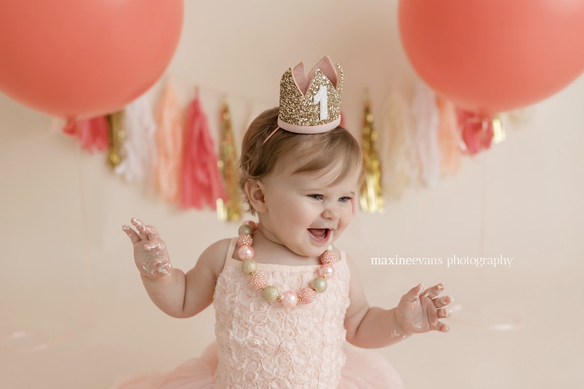 Smash Cake Photography Los Angeles Baby H