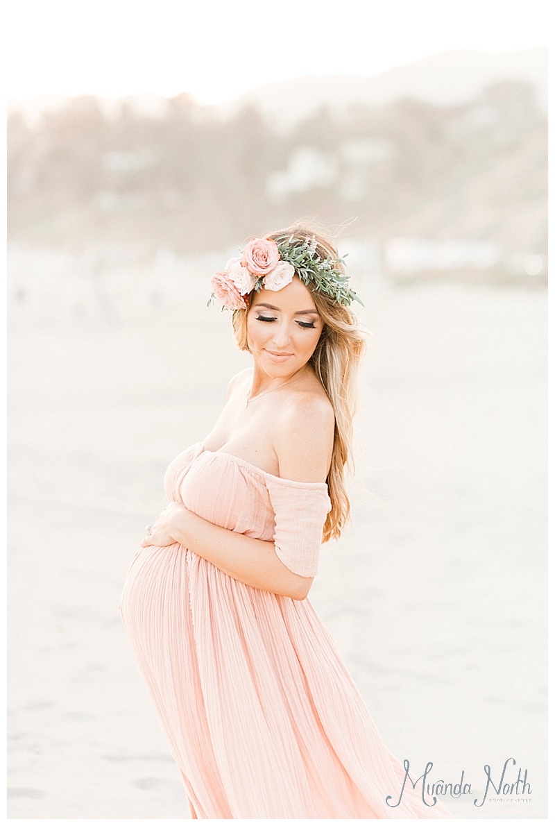 Outdoor Maternity Photography in Los Angeles Newborn Photography Los