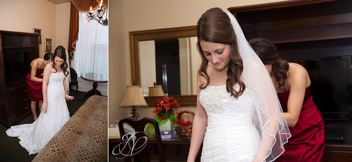getting ready photo, bride and dress photo, wedding details, Wedding at The Stockade Inn, Schenectady Wedding Photographer