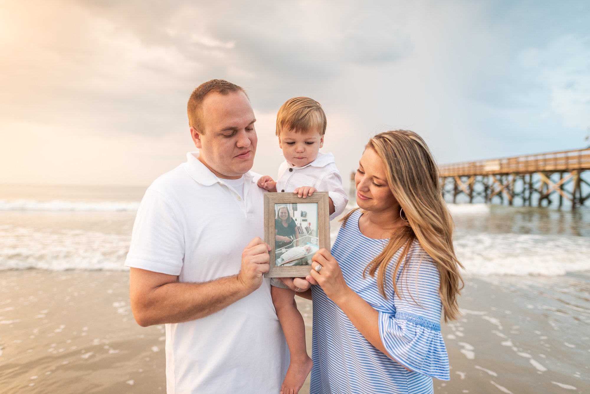 Isle of Palms and Hampton Park Maternity Session, The Imhoede Family