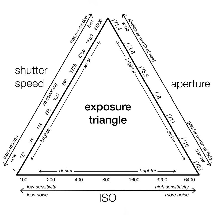 Leninisme Boren prinses Exposure Triangle: ISO, Aperture & Shutter Speed - Jenee Cook Photography