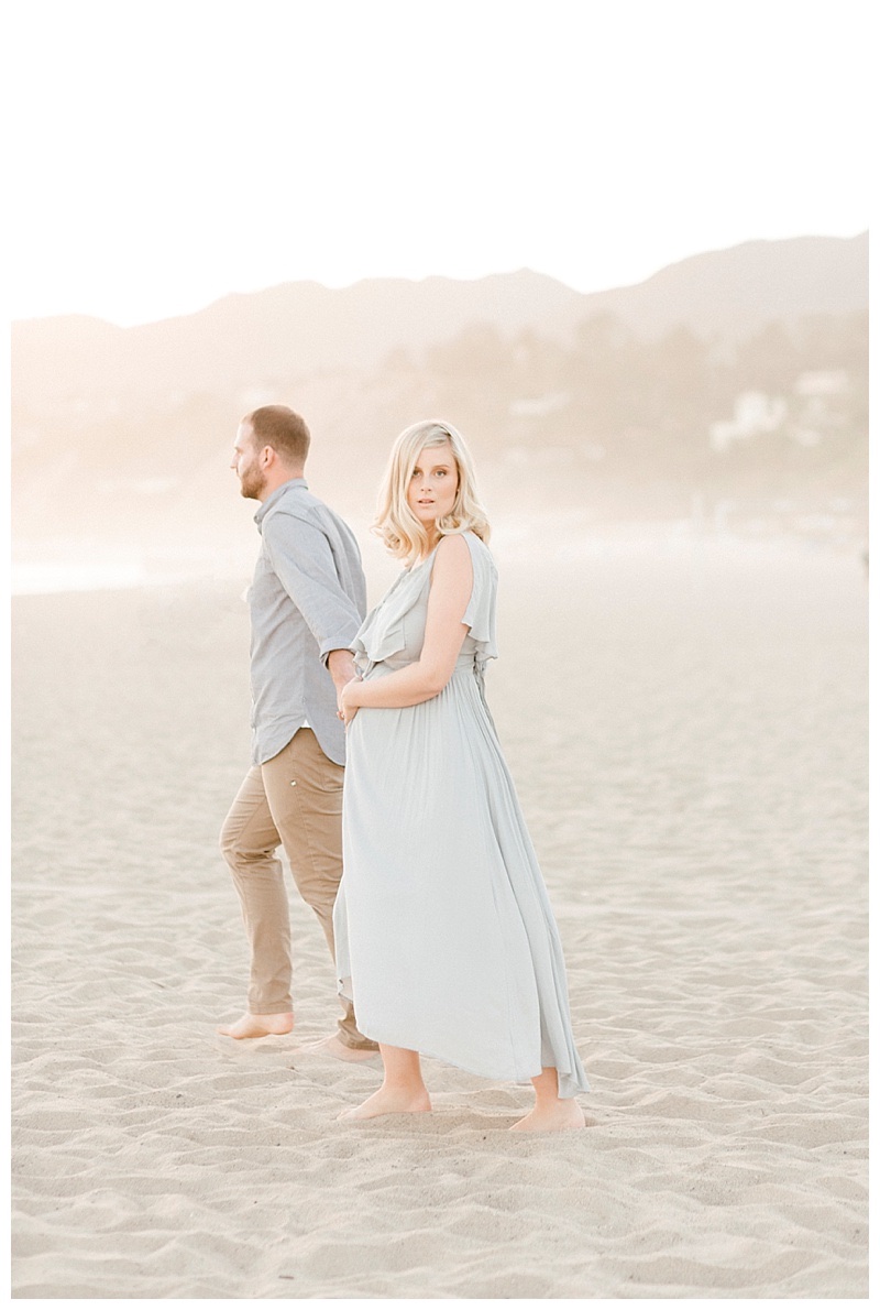 beach maternity photography in los angeles santa monica Newborn