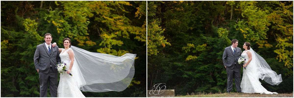 classic bridal portrait the mansion inn fall flowing veil