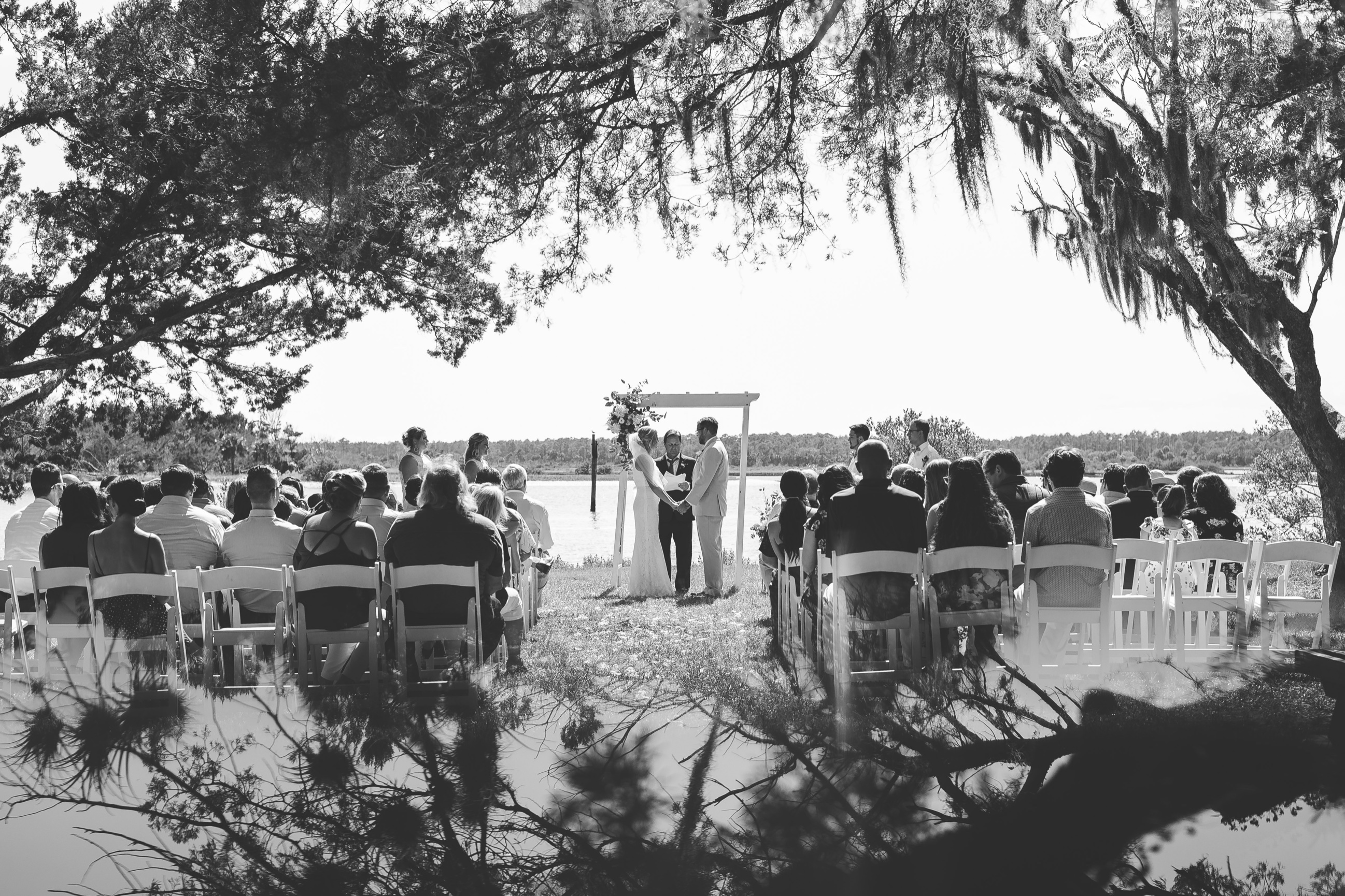 Washington Oaks State Park Wedding St Augustine Distillery Reception Rachel Doyle Photography