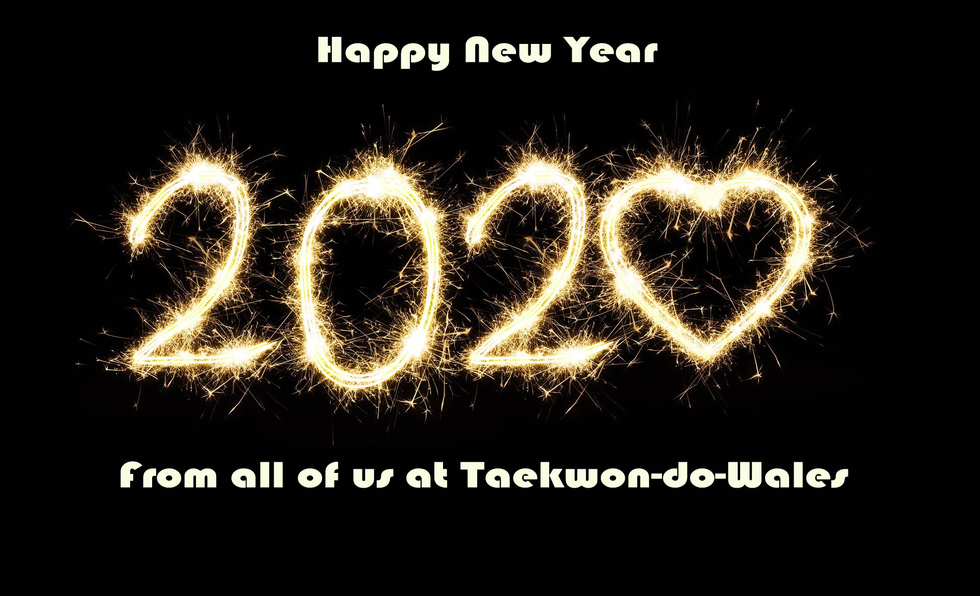 Happy New Year 2020 Taekwon Do Wales