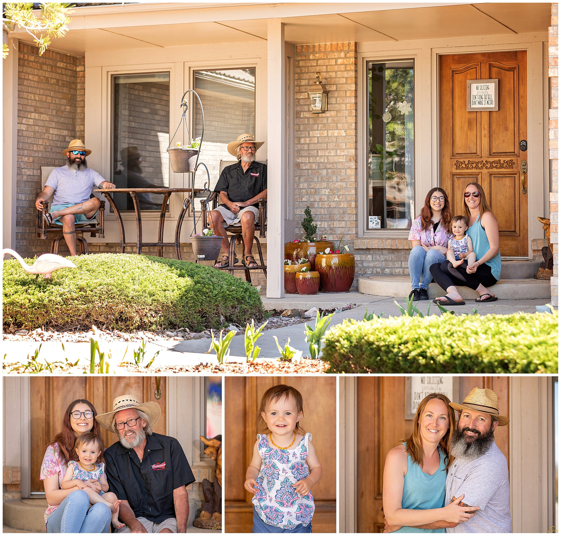 The Mashburn Family - Highlands Ranch Porch Portraits