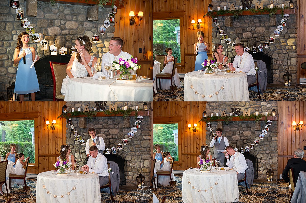 wedding toasts lake placid golf club