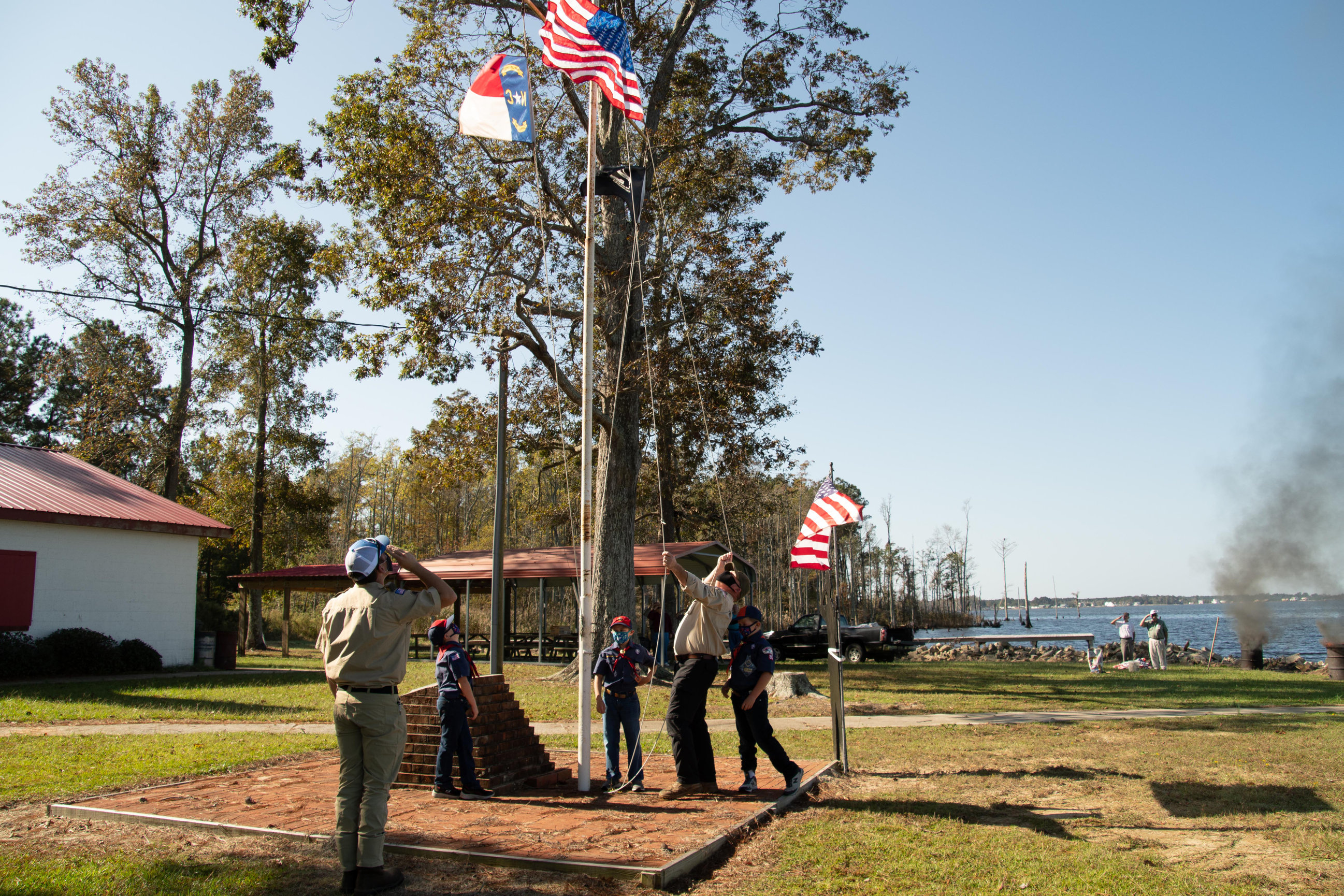United States Flag Retirement Ceremony - York's Photography Studio