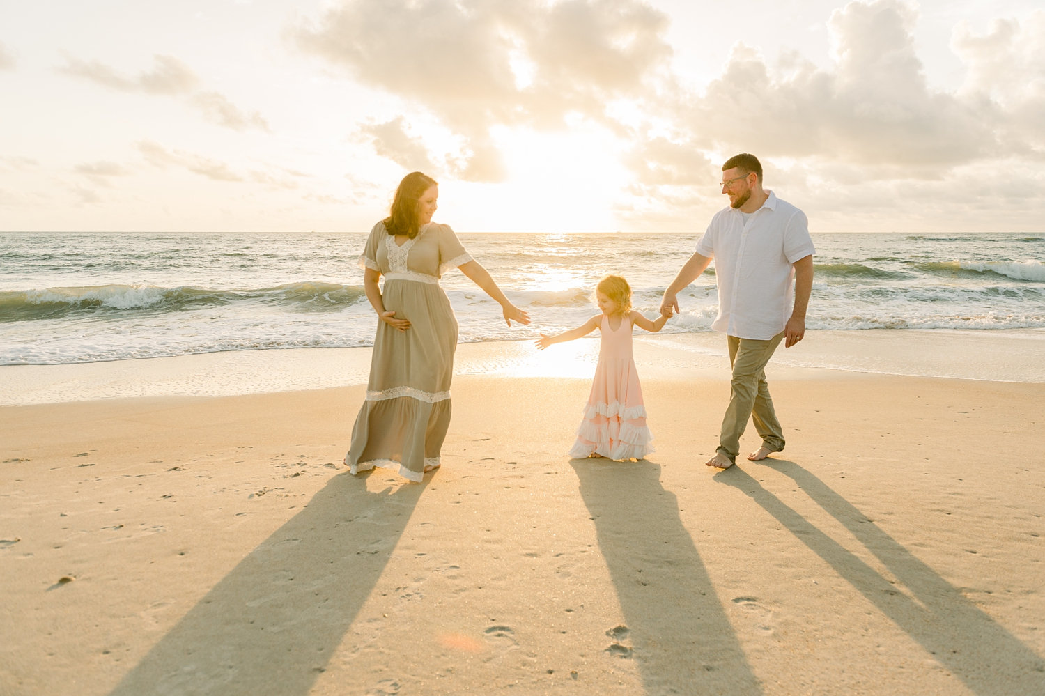 family maternity photographer, Saint Augustine family maternity photography