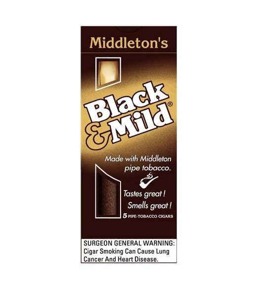BLACK & MILD REGULAR 10/5 PACK Rebel Tobacco Co.
