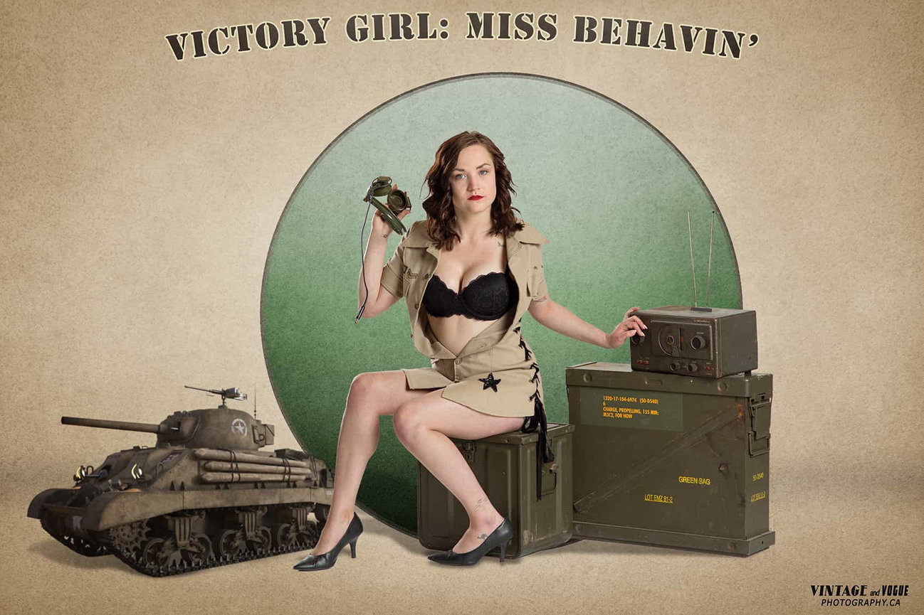 Pin Up Girl, USA Salute- Ladies Tank Top - Dirty Sports Wear