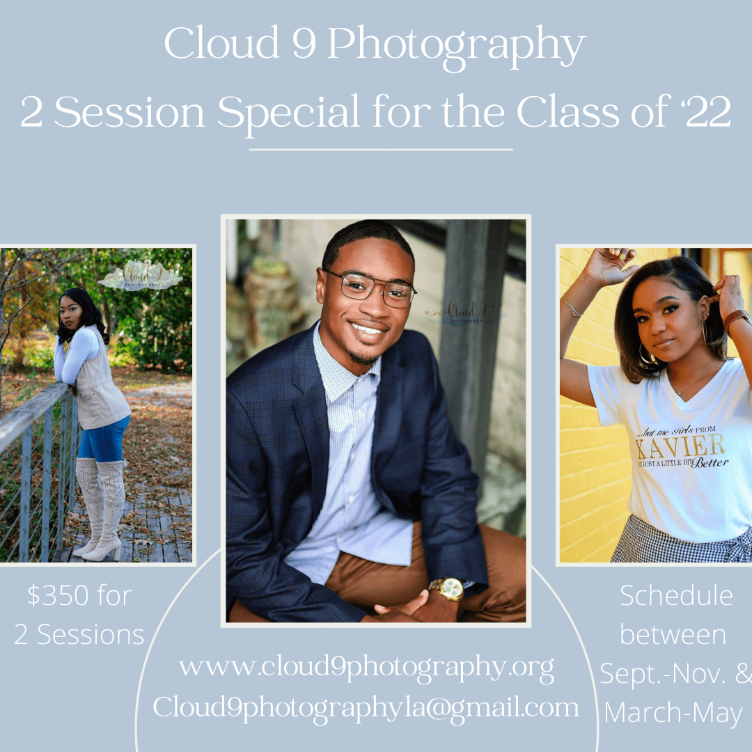 Why schedule two Senior Sessions? - Cloud 9 Photography