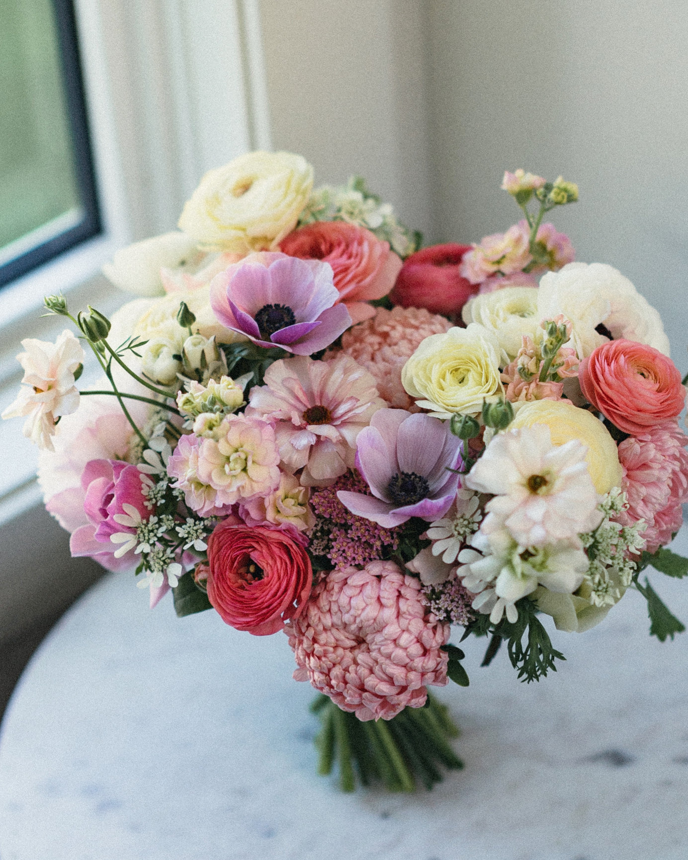 Anemone Bridal Bouquets