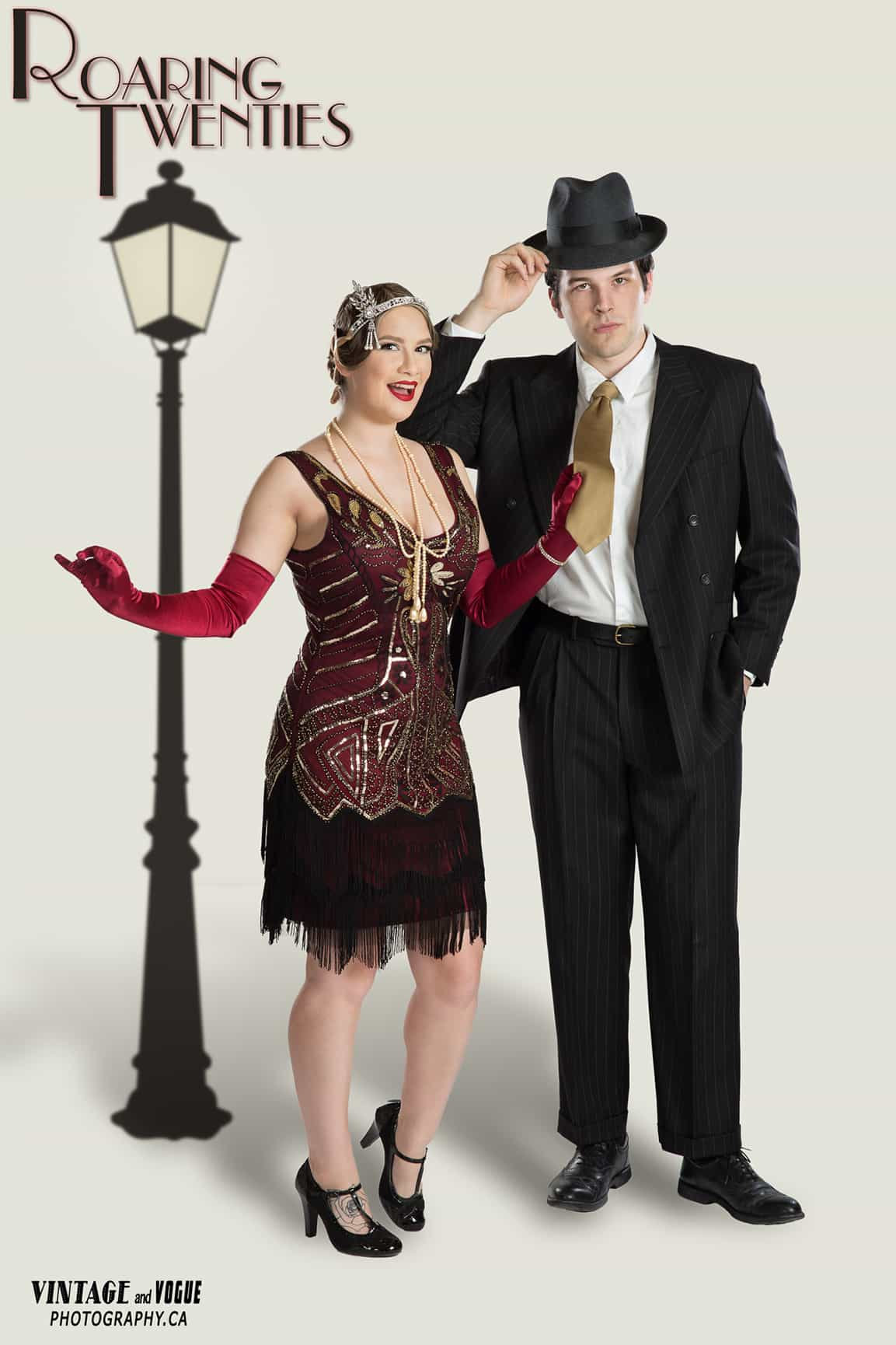 20s Flapper & Gangster